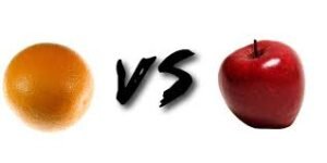 Niche- Orange vs. apple comparison